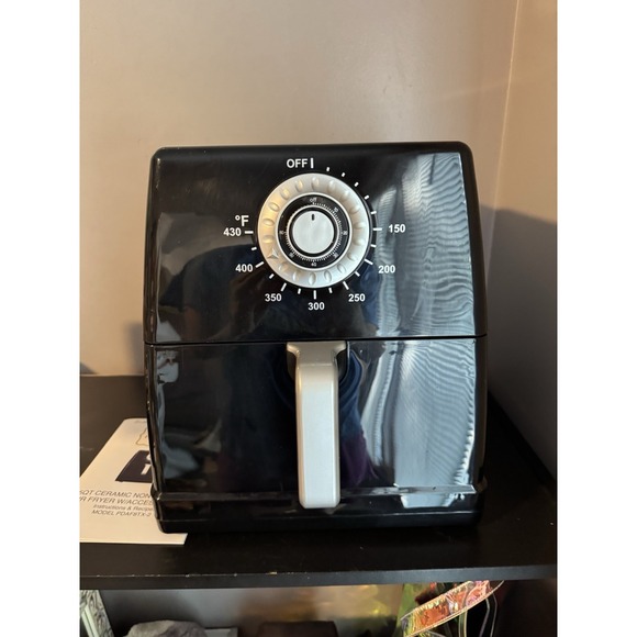 Paula Deen Other - Paula Deen 8.5 Qt Ceramic Nonstick Air Fryer XXL Black EUC